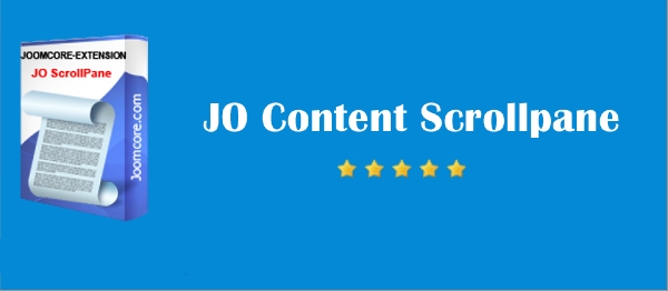 Joomla JO Content Scrollpane Extension