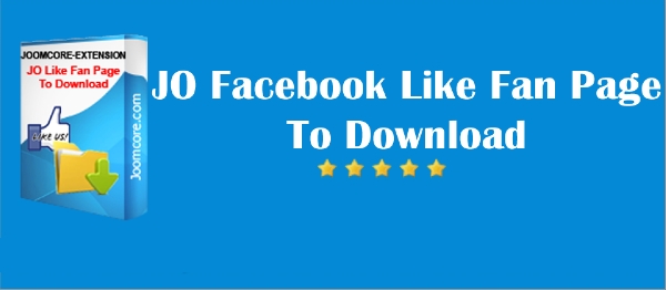 Joomla JO Facebook Like Fan Page To Download Extension