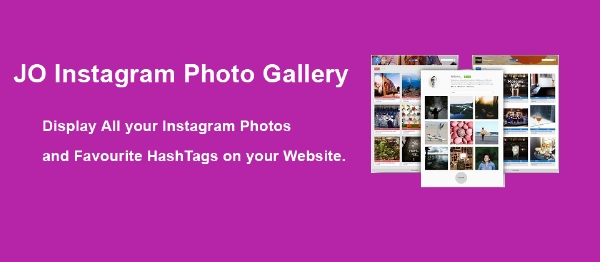 Joomla JO Instagram Photo Gallery  Extension