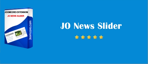 Joomla JO News Slider Extension