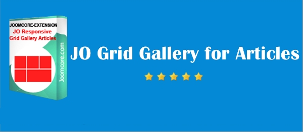 Joomla JO Responsive Grid Gallery For Articles Extension