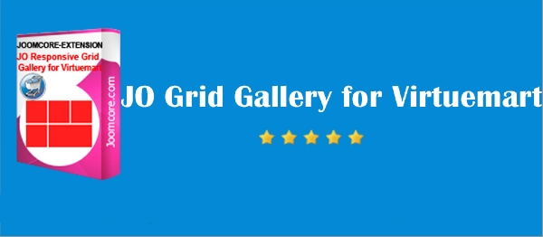 Joomla JO Responsive Grid Gallery For Virtuemart  Extension