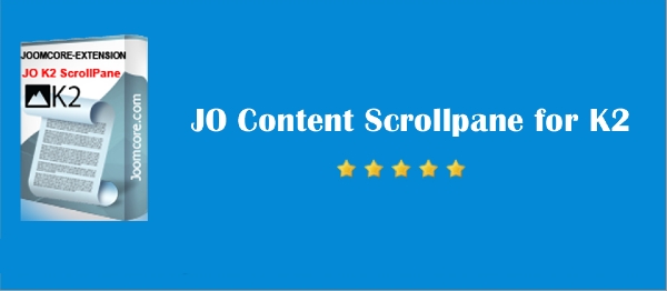 Joomla JO Scrollpane For K2 Extension