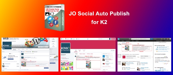 Joomla JO Social Auto Publish For K2 Extension