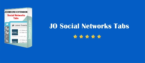 Joomla JO Social Networks Tabs Extension