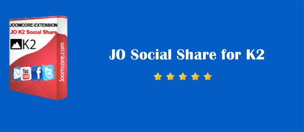 Joomla JO Social Share For K2 Extension