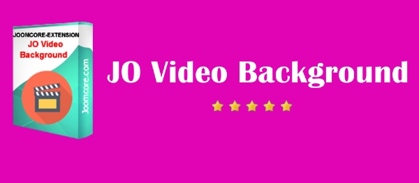 Joomla JO Video Background Extension