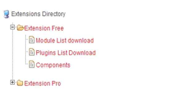 Joomla Joombig Menu Tree Extension