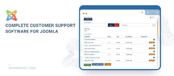 Joomla JoomHelpdesk Extension