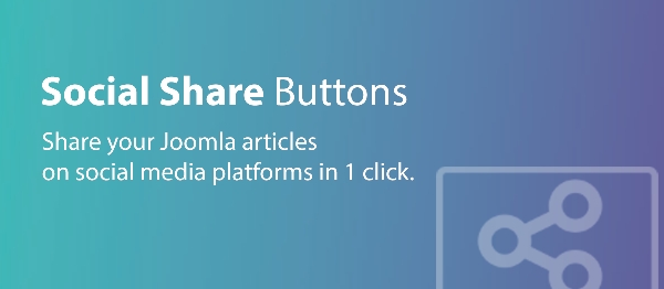 Joomla Joomill Social Share Buttons Extension