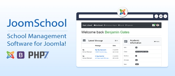 Joomla JoomSchool Extension