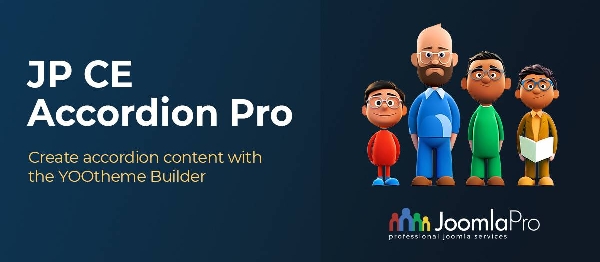 Joomla JP CE Accordion Pro For YOOtheme Pro Extension