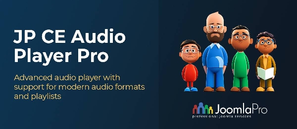 Joomla JP CE Audio Player Pro For YOOtheme Pro Extension