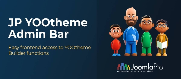 Joomla JP YOOtheme Admin Bar Extension