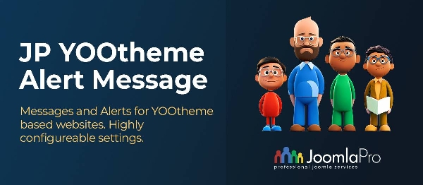 Joomla JP YOOtheme Alert Message Extension