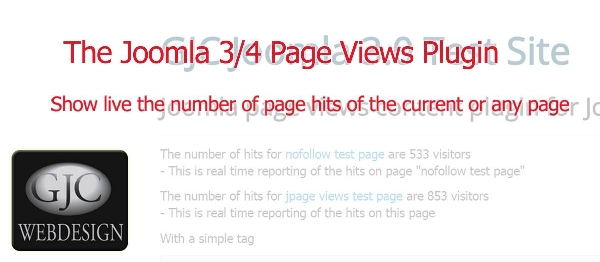 Joomla JPageViews Extension