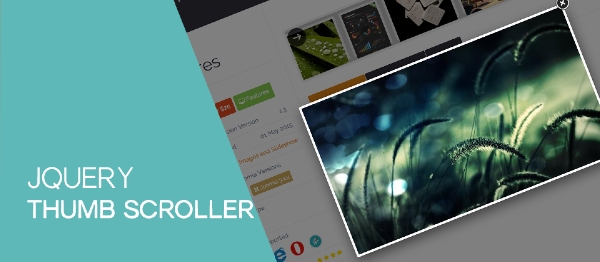 Joomla JQuery Thumbnail Scroller Extension