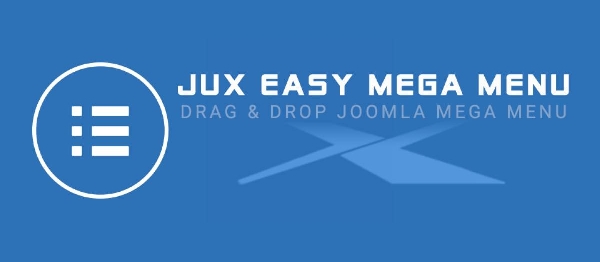 Joomla JUX Easy Mega Menu Extension