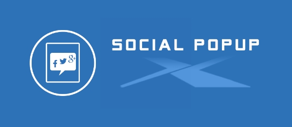 Joomla JUX Social Popup Extension