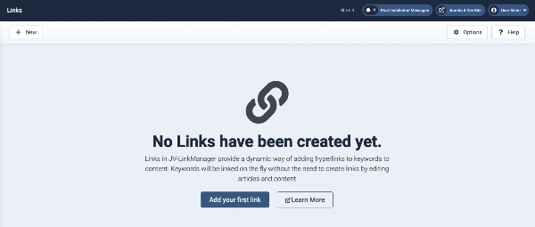 Joomla JV-LinkManager Extension