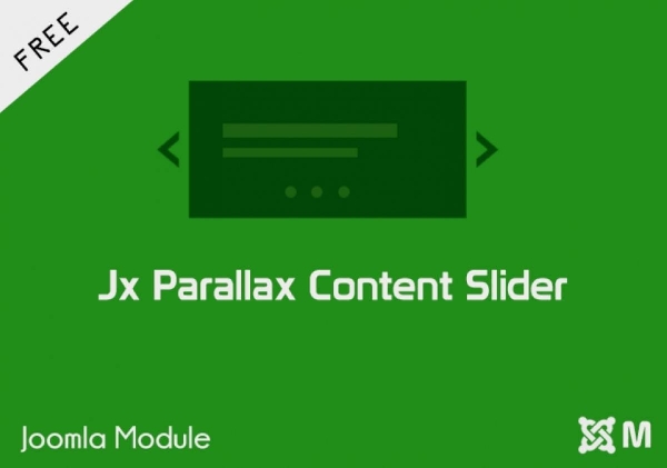 Joomla Jx Parallax Content Slider Extension