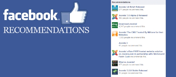 Joomla KA Facebook Recommendations Extension