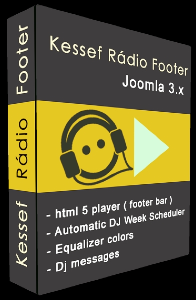 Joomla Kessef  Radio Footer Extension