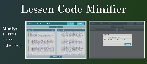 Joomla Lessen Code Minifier Extension