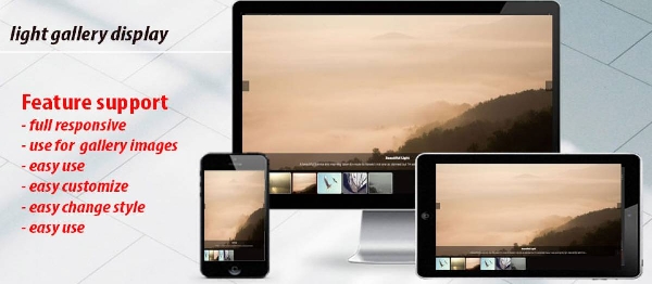 Joomla Light Gallery Master Display Extension