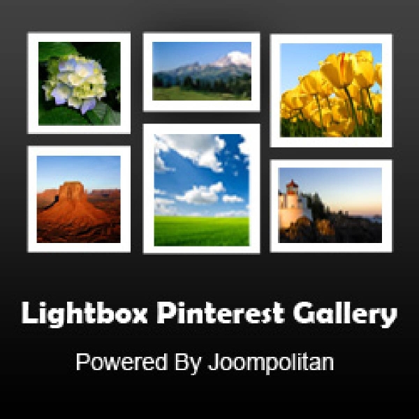 Joomla Lightbox Pinterest Style Gallery Extension