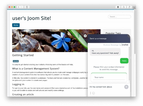 Joomla Live Chat - Jivochat Solution Extension