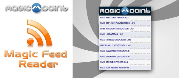 Joomla Magic Feed Reader Extension