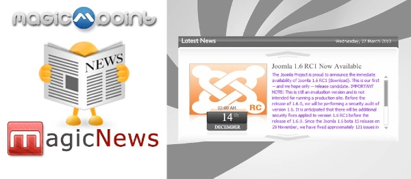 Joomla Magic NEWS Extension