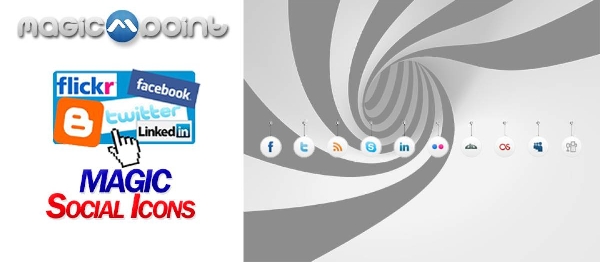 Joomla Magic Social Icons Extension