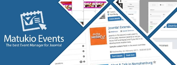 Joomla Matukio Events Extension