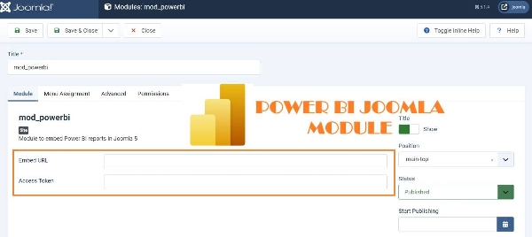 Joomla Microsoft Power Bi Embed Report Extension