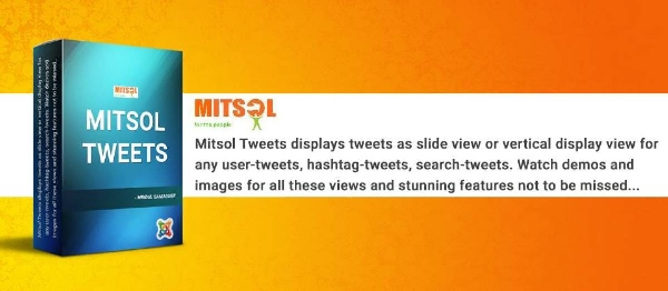 Joomla Mitsol Tweets Extension