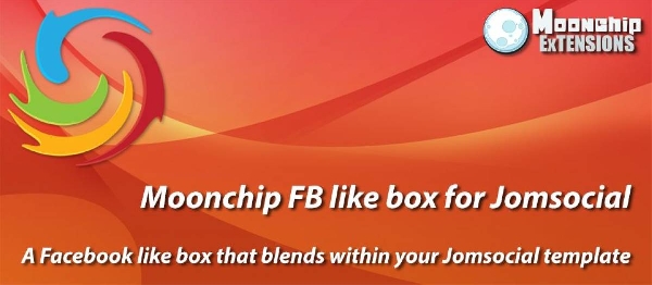 Joomla Moonchip FB Like Box For Jomsocial Extension