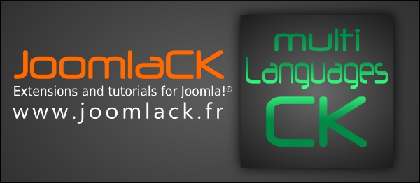 Joomla Multilanguages CK Extension