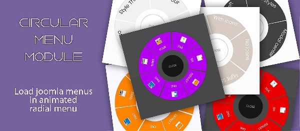 Joomla Mx Circular Menu Extension