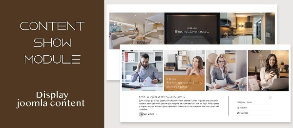Joomla Mx Content Show Extension