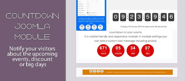 Joomla Mx Countdown Extension