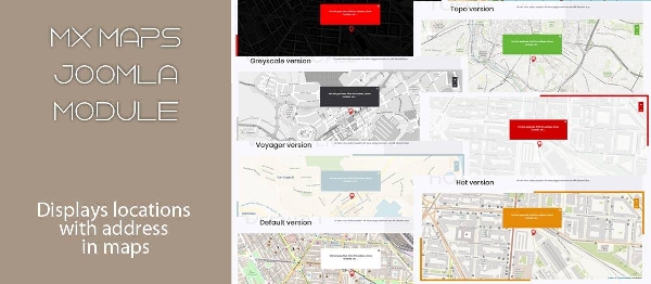 Joomla Mx Maps Extension