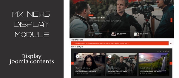 Joomla Mx News Display Extension