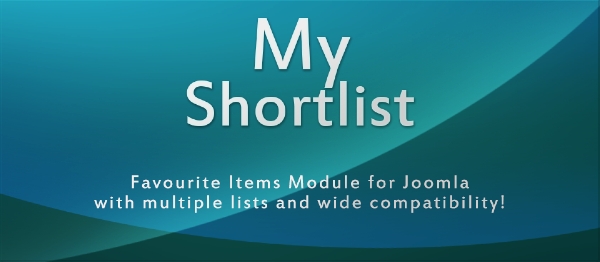 Joomla My ShortList Extension