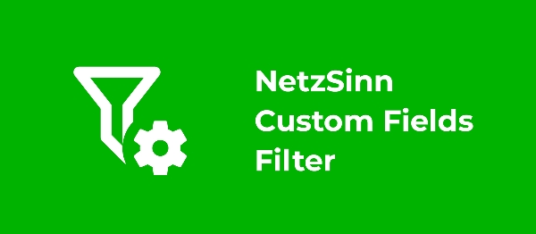 Joomla NetzSinn Custom Fields Filter Extension