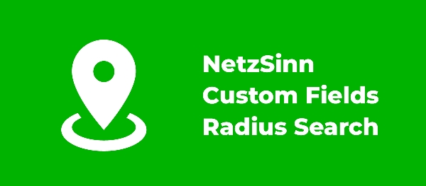 Joomla NetzSinn Custom Fields Radius Search Extension