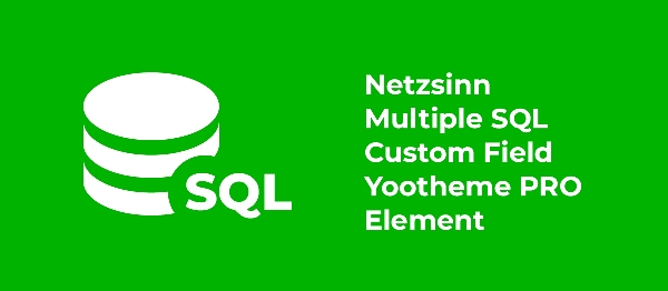 Joomla NetzSinn Yootheme Element For Multiple SQL Custom Fields Extension