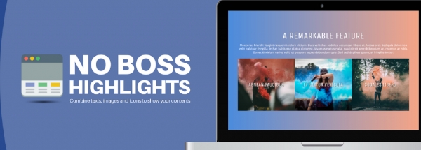 Joomla No Boss Highlights Extension