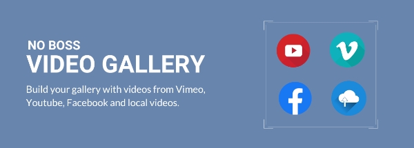 Joomla No Boss Video Gallery Extension